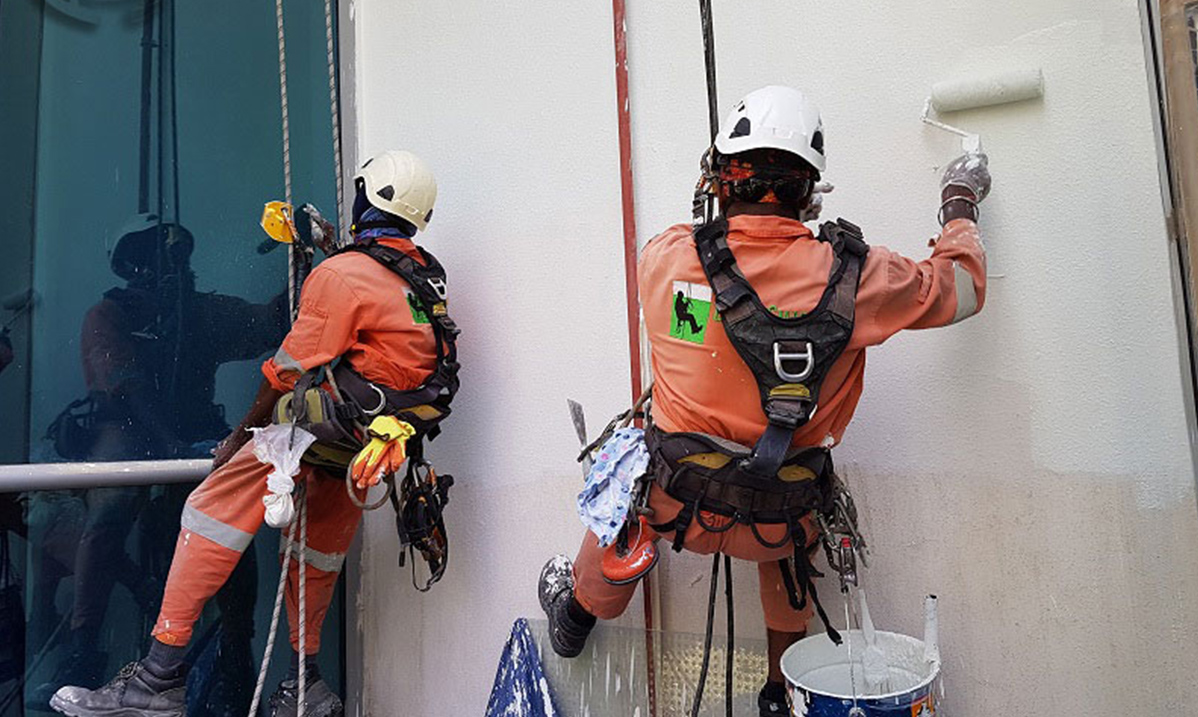 نقاشی و نانو نمای ساختمان 