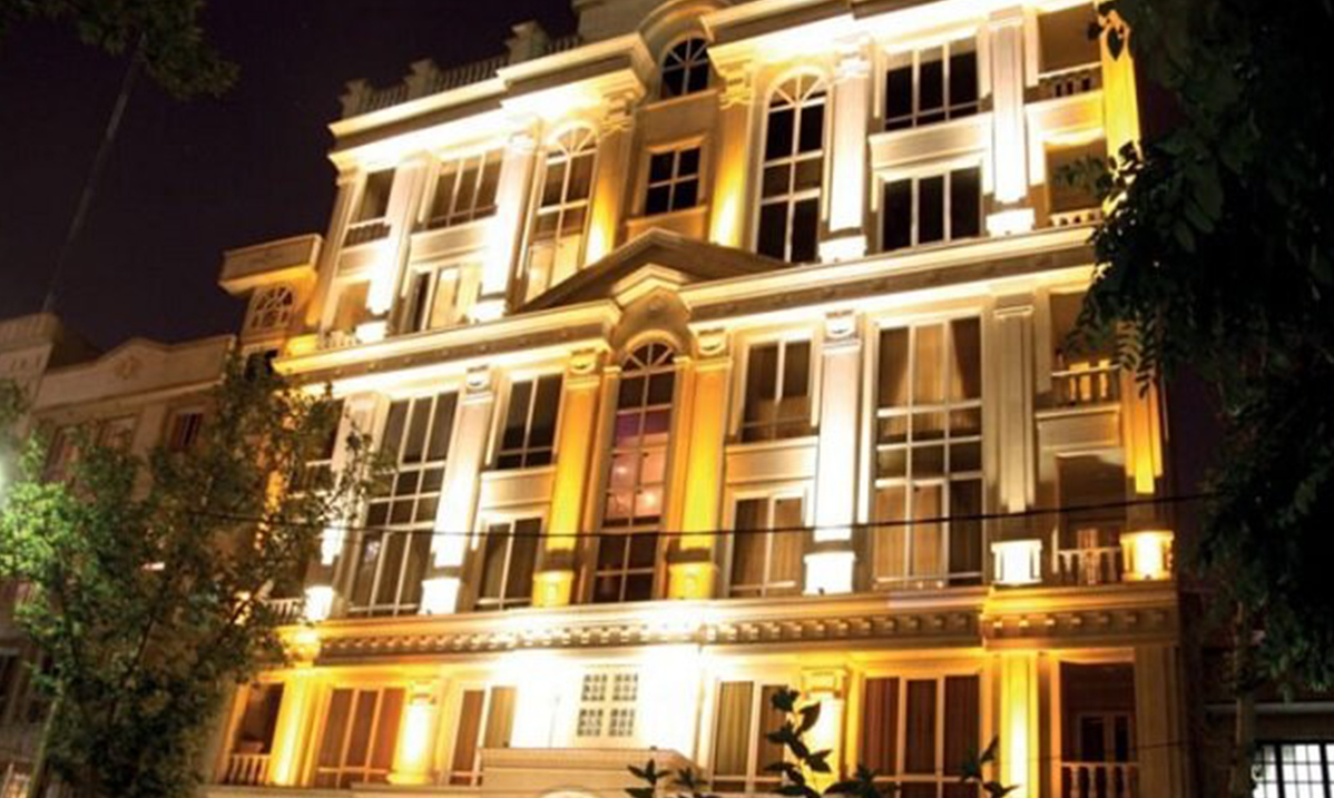 نورپردازی نمای ساختمان